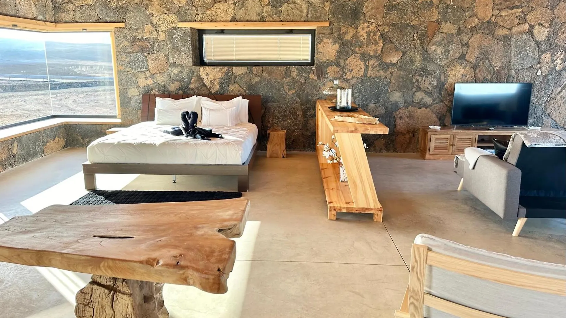 Casita Tahona Con Vistas De Infarto Al Mar Y Volcanes Con Absoluta Privacidad Parque Holandes 別荘