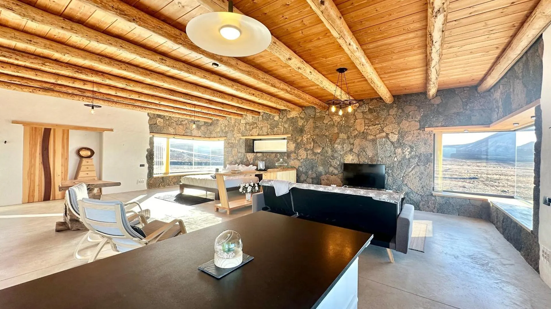 Casita Tahona Con Vistas De Infarto Al Mar Y Volcanes Con Absoluta Privacidad Parque Holandes 0*,