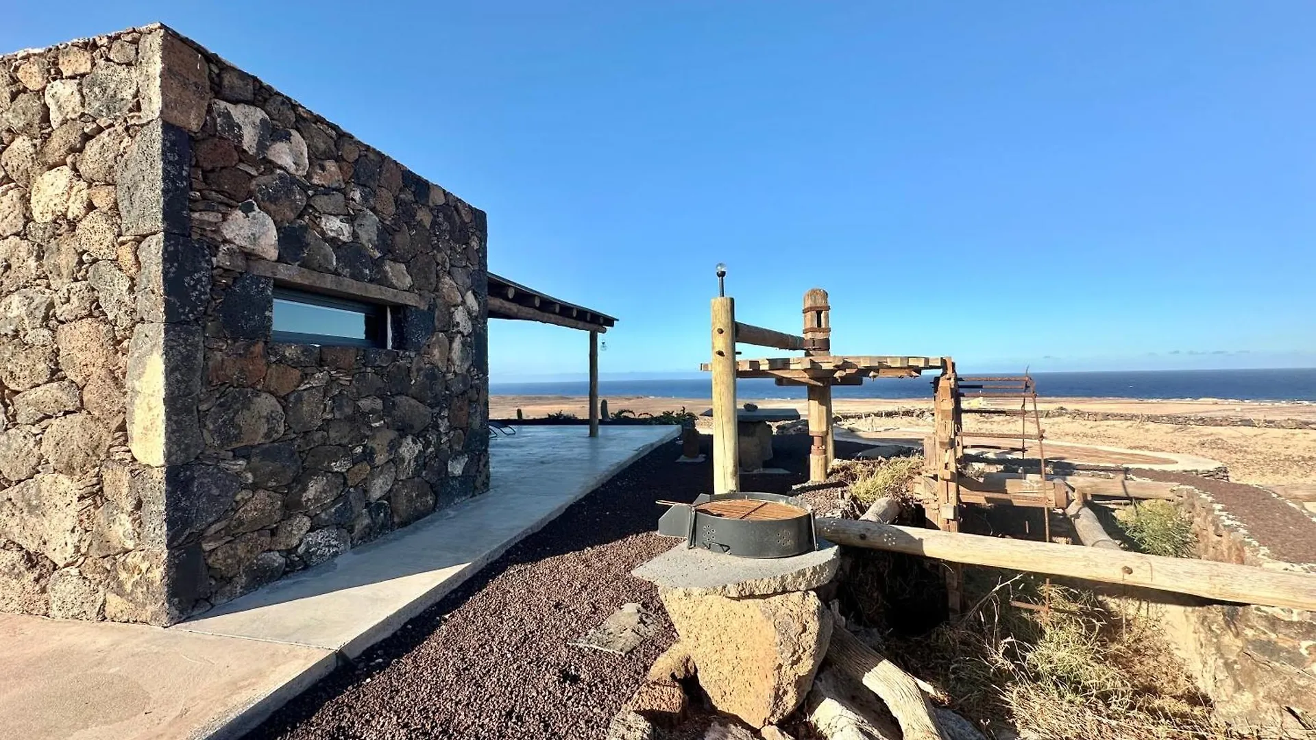 別荘 Casita Tahona Con Vistas De Infarto Al Mar Y Volcanes Con Absoluta Privacidad Parque Holandes